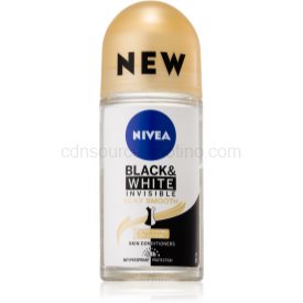 Obrázok Nivea Invisible Black & White Silky Smooth guličkový antiperspirant bez alkoholu  50 ml