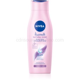 Obrázok Nivea Hairmilk Natural Shine ošetrujúci šampón pre unavené vlasy bez lesku  400 ml