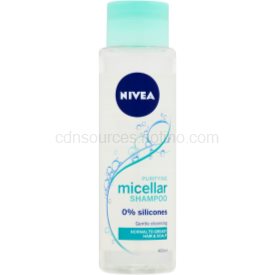 Obrázok Nivea Micellar Shampoo osviežujúci micelárny šampón pre normálne až mastné vlasy bez silikónov  400 ml