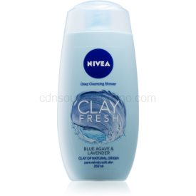 Obrázok Nivea Clay Fresh Blue Agave & Lavender sprchový gél s ílom  250 ml