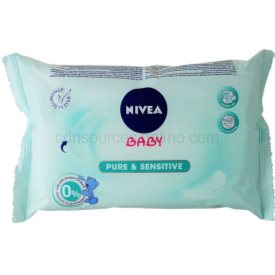 Obrázok NIVEA Baby Pure & Sensitive Cleansing Wipes Detská kozmetika 63ks