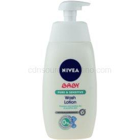 Obrázok NIVEA Baby Pure & Sensitive Wash Lotion Detská kozmetika 500ml