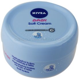 Nivea Baby Soft & Cream hydratačný krém na tvár a telo 200 ml