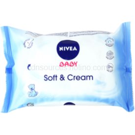 Obrázok NIVEA Baby Soft & Cream Cleansing Wipes Detská kozmetika 63ks