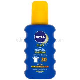 Obrázok NIVEA Sun Protect & Moisture Sun Spray SPF30 Kozmetika na opaľovanie 200ml