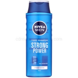 Obrázok NIVEA Men Strong Power Shampoo Pánska telová kozmetika 400ml