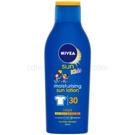 Obrázok NIVEA Sun Kids Sun Lotion Water Resistant SPF30 Kozmetika na opaľovanie 200ml