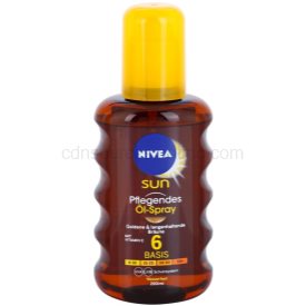 Obrázok NIVEA Sun Tanning Oil Spray SPF6 Kozmetika na opaľovanie 200ml