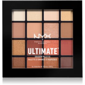 Obrázok NYX Professional Makeup Ultimate Shadow paletka očných tieňov odtieň 03 Warm Neutrals 13 g