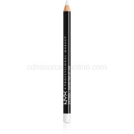 Obrázok NYX Professional Makeup Eye and Eyebrow Pencil precízna ceruzka na oči odtieň 906 White 1,2 g