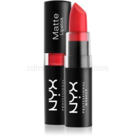 Obrázok NYX Professional Makeup Matte Lipstick klasický matný rúž odtieň 08 Pure Red 4,5 g