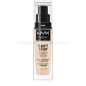 Obrázok NYX Professional Makeup Can't Stop Won't Stop vysoko krycí make-up odtieň 03 Porcelain 30 ml