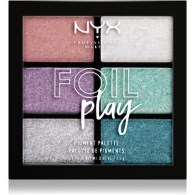 NYX Professional Makeup Foil Play paletka očných tieňov odtieň 02 Limit Love 6 x 1,5 g