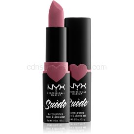 Obrázok NYX Professional Makeup Suede Matte  Lipstick matný rúž odtieň 28 Soft Spoken 3,5 g