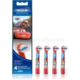 Oral B Stages Power EB10 Cars náhradné hlavice na zubnú kefku 4 ks Extra Soft