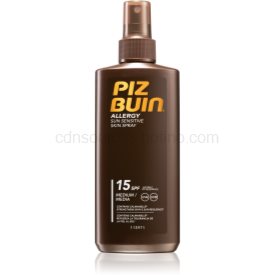 Obrázok PIZ BUIN Allergy Sun Sensitive Skin Spray SPF15 200 ml opaľovací sprej pre citlivú pokožku pre ženy