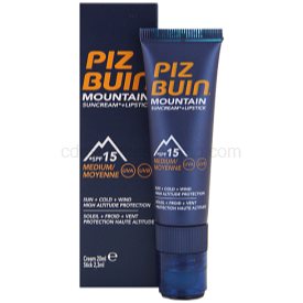 Obrázok PIZ BUIN Mountain Sun Cream + stick SPF15 20 ml (3574660674811)