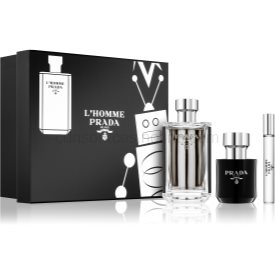 Obrázok Prada L'Homme darčeková sada I.  toaletná voda 100 ml + toaletná voda roll-on 10 ml + sprchový krém 100 ml