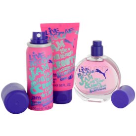 Obrázok SET Puma Jam Woman Toaletná voda toaletná voda 40 ml + sprchovací gél 50 ml + deospray 50 ml