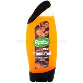 Obrázok RADOX Men Feel stimulated orange & tea tree 2v1 250 ml (8711600785854)