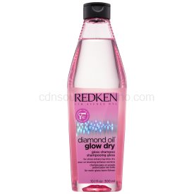 Obrázok Redken Diamond Oil Glow Dry gélový šampón pre vlasy bez lesku pre urýchlenie fúkanej  300 ml