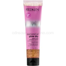 Redken Diamond Oil Glow Dry prípravný peeling pred umývaním vlasov 150 ml