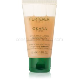 Obrázok Rene Furterer Okara Blond Šampóny pre ženy 50 ml rozjasňujúci a posilňujúci šampón pre farbené vlasy 