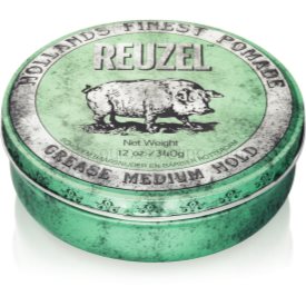 Obrázok Reuzel Green Grease Medium Hold, pomáda na vlasy 340g