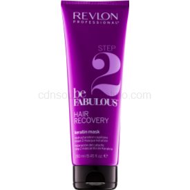 Obrázok REVLON Be Fabulous Hair Recovery Step 2 Keratin Mask 250 ml (8432225077529)