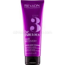 Obrázok REVLON Be Fabulous Hair Recovery Step 3 Cuticle Sealer Shampoo 250 ml (8432225077536)