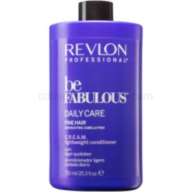 Obrázok REVLON Be Fabulous Fine Cream Lightweight Conditioner MAXI 750 ml (8432225077673)