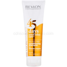 Obrázok REVLON Revlonissimo 45 Days 2in1 For Intense Coppers Šampón na poškodené, farbené vlasy 275ml