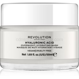 Obrázok Revolution Skincare Hyaluronic Acid nočná hydratačná maska na tvár  50 ml