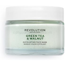 Obrázok Revolution Skincare Green Tea & Walnut exfoliačná čistiaca pleťová maska 50 ml