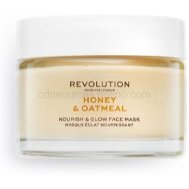 Obrázok Revolution Skincare Honey & Oatmeal rozjasňujúca pleťová maska 50 ml