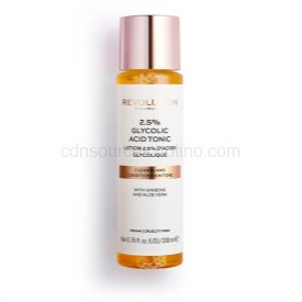 Obrázok Revolution Skincare 2,5% Glycolic Acid Tonic čistiace pleťové tonikum s AHA 200 ml