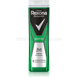 Rexona Quantum sprchový gél a šampón 2 v 1 400 ml