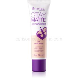 Obrázok Rimmel Stay Matte penový make-up odtieň 091 Light Ivory 30 ml