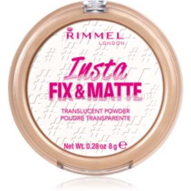 Obrázok Rimmel London Insta Fix & Matte Púder 8g 001 Translucent