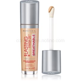 Obrázok Rimmel Lasting Finish 25H Breathable tekutý make-up SPF 20 odtieň 102 Light Nude 30 ml