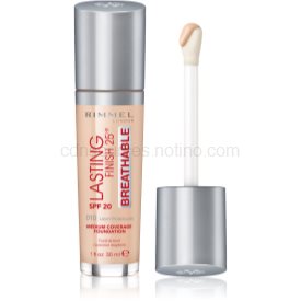 Obrázok Rimmel Lasting Finish 25H Breathable tekutý make-up SPF 20 odtieň 010 Light Porcelain 30 ml