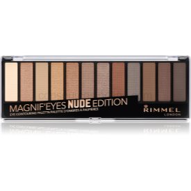 Obrázok Rimmel Magnif´ Eyes paleta očných tieňov odtieň 001 Nude Edition 14,16 g