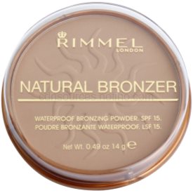 Obrázok Rimmel Natural Bronzer vodeodolný bronzujúci púder SPF 15 odtieň 022 Sun Bronze 14 g