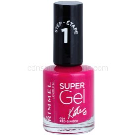 Obrázok Rimmel Super Gel By Kate gélový lak na nechty bez použitia UV/LED lampy odtieň 024 Red Ginger 12 ml