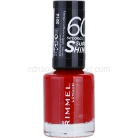 Obrázok Rimmel 60 Seconds Super Shine lak na nechty odtieň 310 Double Decker Red 8 ml