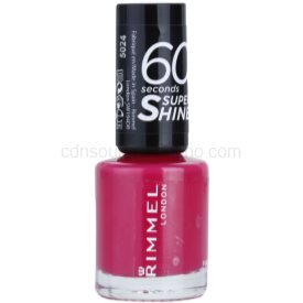 Obrázok Rimmel 60 Seconds Super Shine lak na nechty odtieň 323 Funtime Fuchsia 8 ml