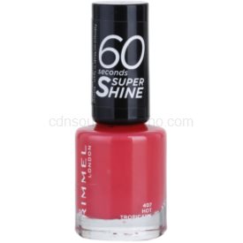 Obrázok Rimmel 60 Seconds Super Shine lak na nechty odtieň 407 Hot Tropicana 8 ml