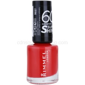 Obrázok Rimmel London 60 Seconds Super Shine Lak na nechty 8ml 430 Coralicious