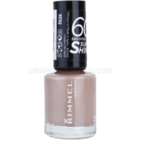 Obrázok Rimmel London 60 Seconds Super Shine Lak na nechty 8ml 500 Caramel Cupcake