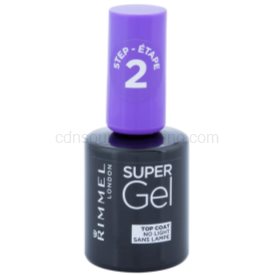 Obrázok Rimmel Super Gel Step 2 vrchný ochranný lak na nechty s leskom  12 ml